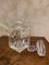 Französische Glitzer Karaffe aus Kristallglas, 1950er 6