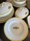 French Art Deco Service in Porcelain from Limoges, 1920s, Set of 49 7