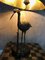 Heron Table Lamp in Gilded Brass from Maison Charles, 1960s, Image 5