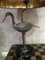 Lámpara de mesa Heron de latón dorado de Maison Charles, años 60, Imagen 6