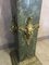 Italian Empire Style Columns in Green Marble and Gilded Bronze, Set of 2 4