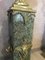 Italian Empire Style Columns in Green Marble and Gilded Bronze, Set of 2 19