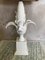 Lámpara de mesa francesa de loza, años 50, Imagen 2