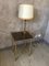 French Brass and Mirror Side Table, 1970s 13