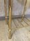French Brass and Mirror Side Table, 1970s 6