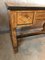Antique French Desk in Sycomore and Leather, 1890s 4