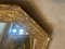 Espejo francés octogonal de madera dorada, años 50, Imagen 5