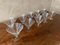 French Champagne Glasses in the style of Baccarat, 1930s, Set of 10 2