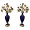 Antique French Candelabras in Bronze and Porcelain, 1800s, Set of 2, Image 1