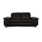 Black Leather 29830 2-Seat Function Sofa by Willi Schillig 1
