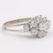 Vintage 18k White Gold Ring with Brilliant Cut Diamonds, 1960s, Image 3