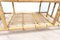 Mid-Century Italian Bamboo, Cane, Wicker and Glass Coffee Table 8