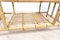 Mid-Century Italian Bamboo, Cane, Wicker and Glass Coffee Table, Image 8