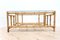 Mid-Century Italian Bamboo, Cane, Wicker and Glass Coffee Table, Image 1