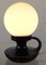 Dunkelblaue Tischlampe aus Keramik 2