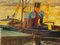Careening Basin Marseille Port Scene, 1930, Oil on Canvas, Image 3
