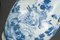 Jarrón chino azul y blanco con decoración de pájaros y flores, siglo XX, Imagen 10