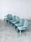 Postmoderne Esszimmerstühle aus Leder von Mario Morbidelli für Naos, 1980er, 6er Set 39