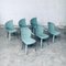 Postmodern Leather Dining Chairs by Mario Morbidelli for Naos, Italy, 1980s, Set of 6, Image 42