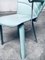 Sedie da pranzo postmoderne in pelle di Mario Morbidelli per Naos, Italia, anni '80, set di 6, Immagine 3