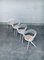 Italian White Metal and Webbing Dining Chairs, 1970s, Set of 4, Image 22