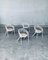 Italian White Metal and Webbing Dining Chairs, 1970s, Set of 4 25