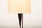 Floor Lamp in Metal Black Paint & Frame Steel Tube Chrome-Plate, Image 6