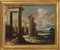 Venetian School Artist, Views of the Veneto, 1800s, Oil on Canvas Paintings, Framed, Set of 2 5