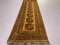 Afghan Gold, Yellow & Black Runner Village Rug 1