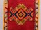 Marokkanischer Vintage Tazenacht Berber Atlas Rug in Rot & Blau 6