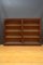 Large Victorian Open Bookcase in Mahogany, 1860 1