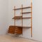 Mid-Century Danish Teak Two Bay Floating Desk Wall Unit by Preben Sorensen, 1960s 4