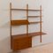 Mid-Century Danish Teak Two Bay Floating Desk Wall Unit by Preben Sorensen, 1960s, Image 7