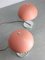 Mid-Century Pink Sphere Table Lamp, Image 8