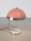Mid-Century Pink Sphere Table Lamp 20