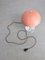 Lampada da tavolo Mid-Century sferica rosa, Immagine 18