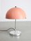 Mid-Century Pink Sphere Table Lamp, Image 2