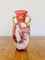 Antique Victorian Mary Gregory Cranberry Vase, 1860 1