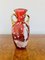 Antique Victorian Mary Gregory Cranberry Vase, 1860, Image 3