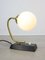 Mid-Century Table Lamp in Brass and Opaline 2