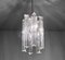 Lampe à Suspension Trilobe en Verre de Murano, 1960s 5