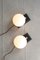 Mid-Century Bedside Lamps in Brass and Opaline, Set of 2, Image 5