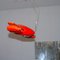 Hanging Lamp in Red Plastic 4