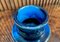 Rimini Blu Glazed Ceramic Vase by Aldo Londi for Bitossi, Italy, 1950s 2