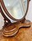 Large Antique Victorian Walnut Dressing Mirror, 1860 5