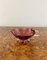 Antique Victorian Cranberry Glass Sauce Bowl, 1860, Image 4