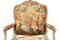 18th Century French Aubusson Tapestry Armchairs, Set of 2, Image 3