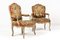 18th Century French Aubusson Tapestry Armchairs, Set of 2 4