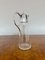 Antique Edwardian Glass and Silver Plated Claret Jug, 1900 7