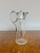 Antique Edwardian Glass and Silver Plated Claret Jug, 1900, Image 4